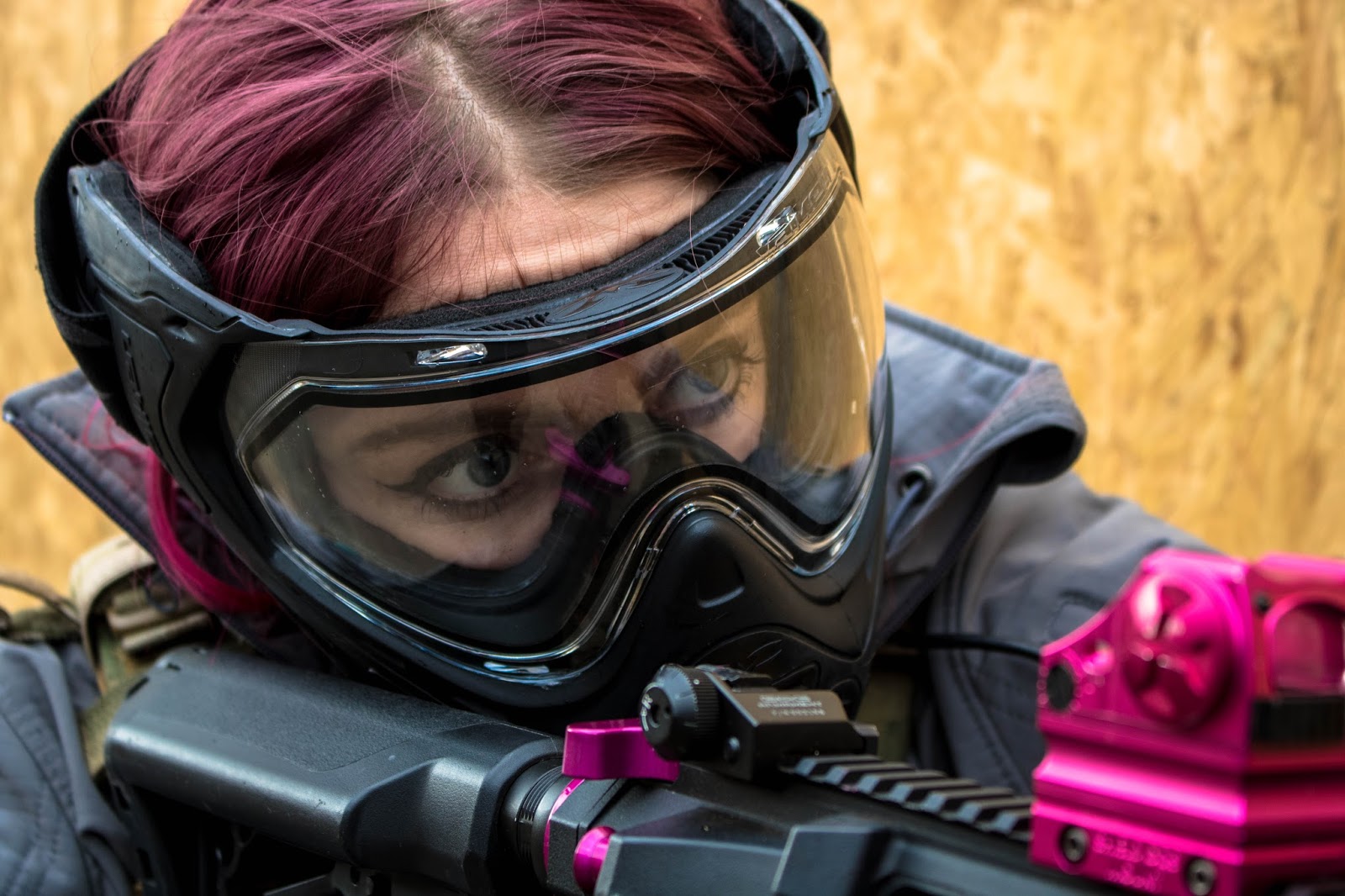 PAINTBALL MASKS FOR AIRSOFT? VALKEN PROFIT REVIEW! Femme Fatale Airsoft