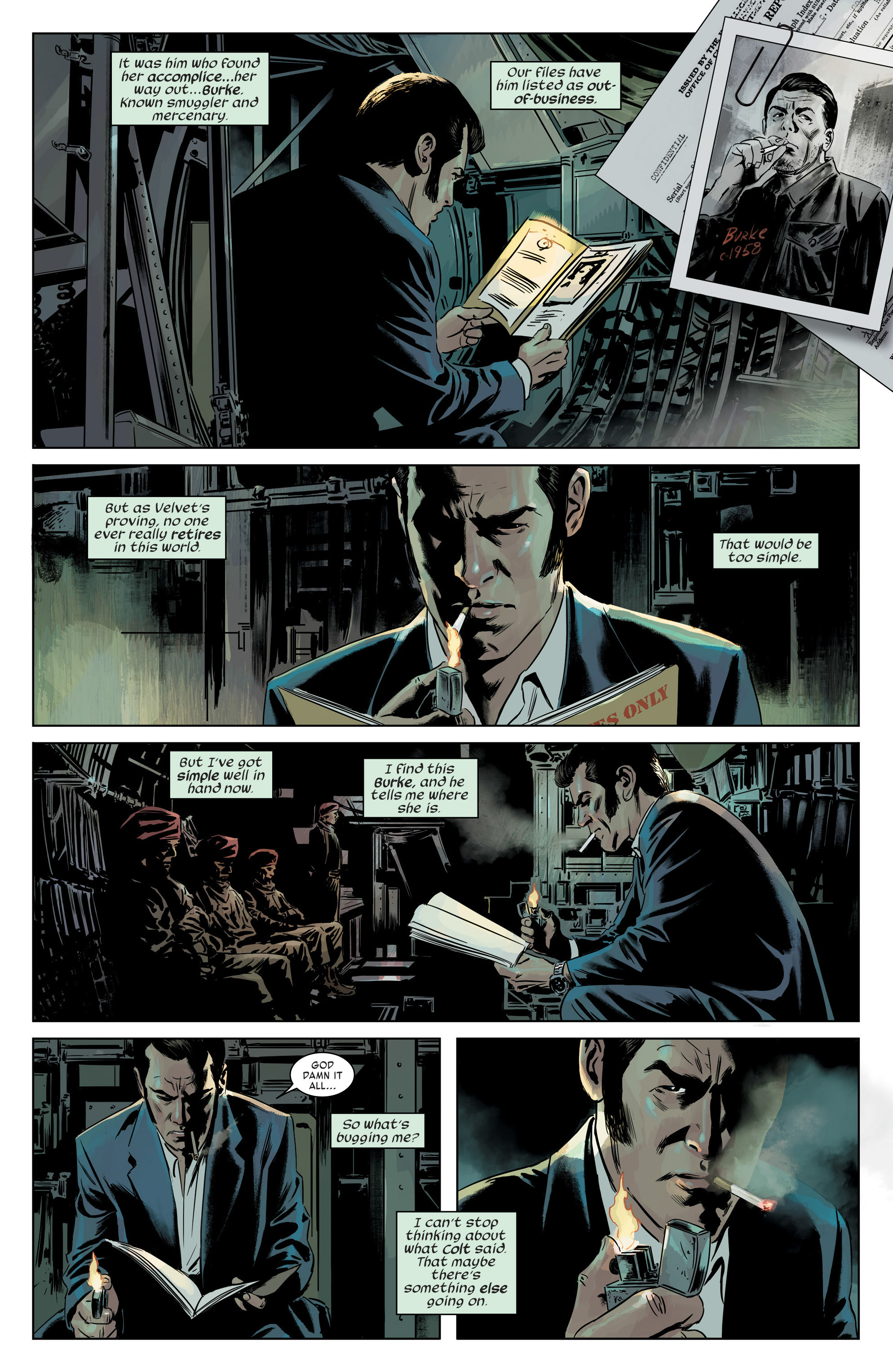 Read online Velvet comic -  Issue # _TPB 2 - The Secret Lives of Dead Men - 47