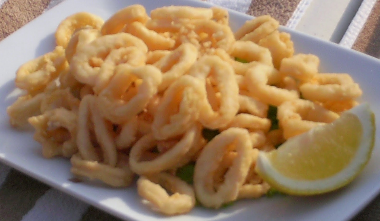 ParisEuropa Lula Doré. Lula Empanada. Receita Francesa de Calamar