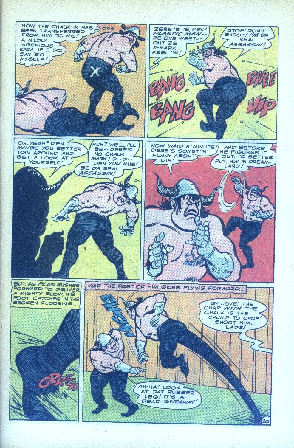 Read online Plastic Man (1966) comic -  Issue #5 - 27