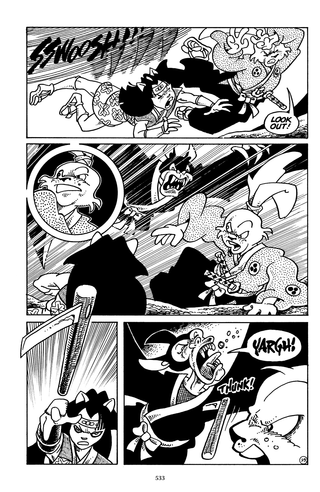 Read online The Usagi Yojimbo Saga comic -  Issue # TPB 1 - 521