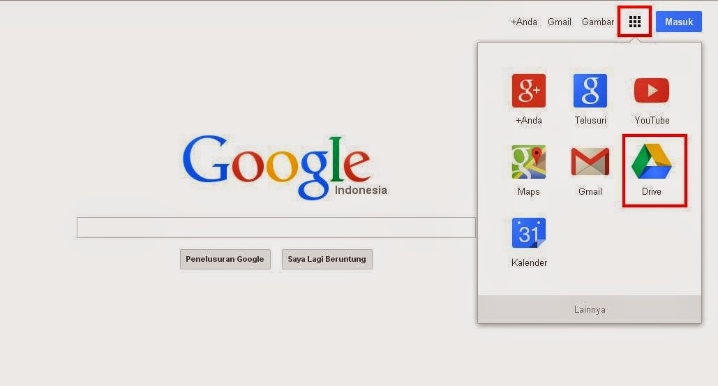 Analisis Google Drive