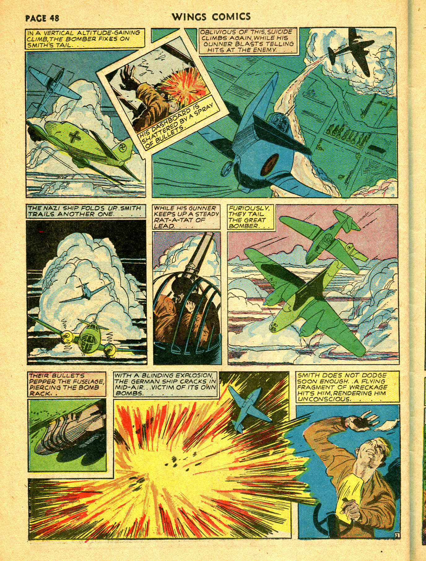 Read online Wings Comics comic -  Issue #7 - 50