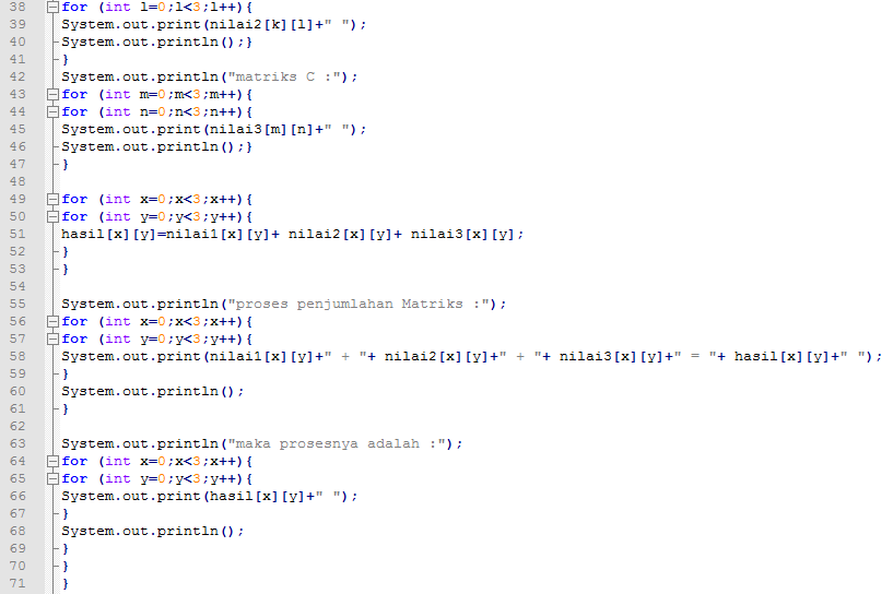 CONTOH PROGRAM JAVA - Saviera Andriany♔