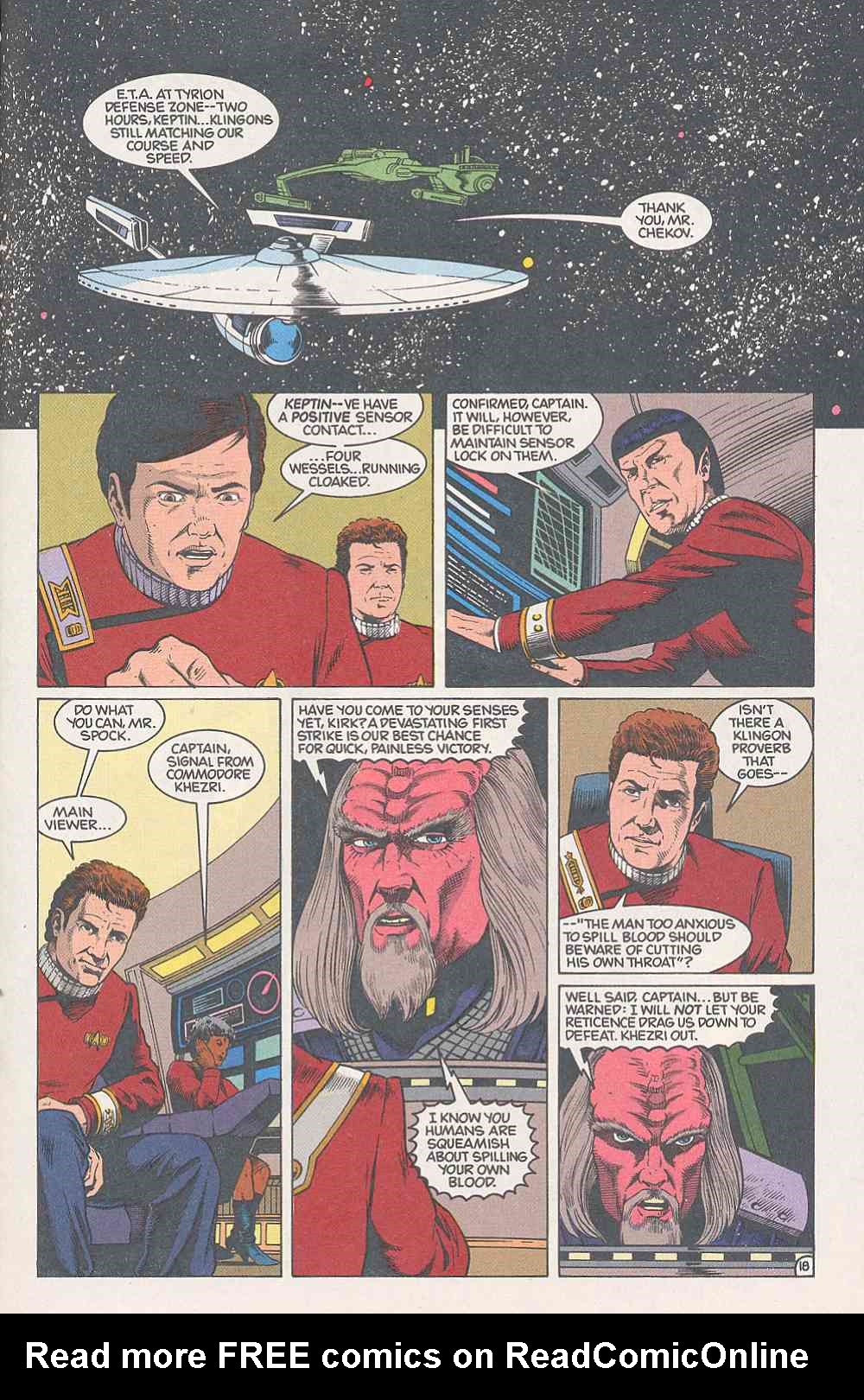 Read online Star Trek (1989) comic -  Issue #18 - 13