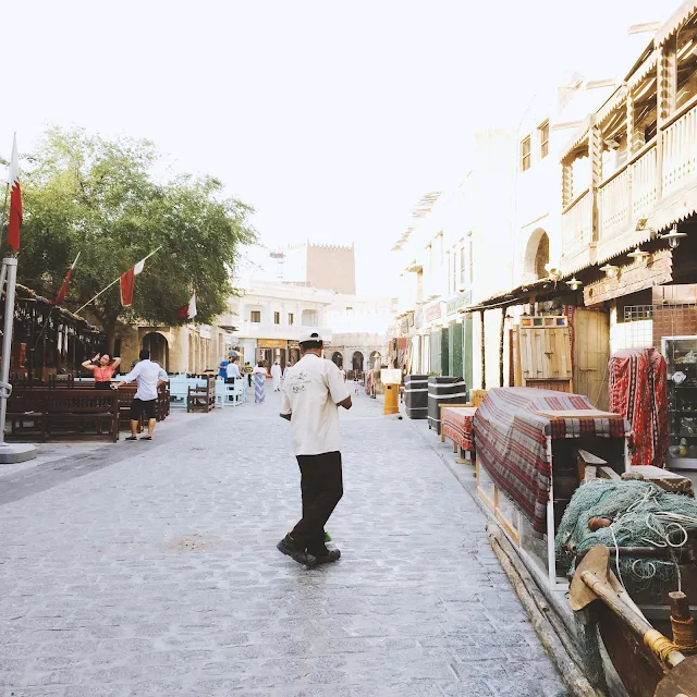 Souq Waqif in Doha Qatar