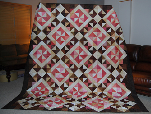Stars and Pinwheels Quilt Free Pattern