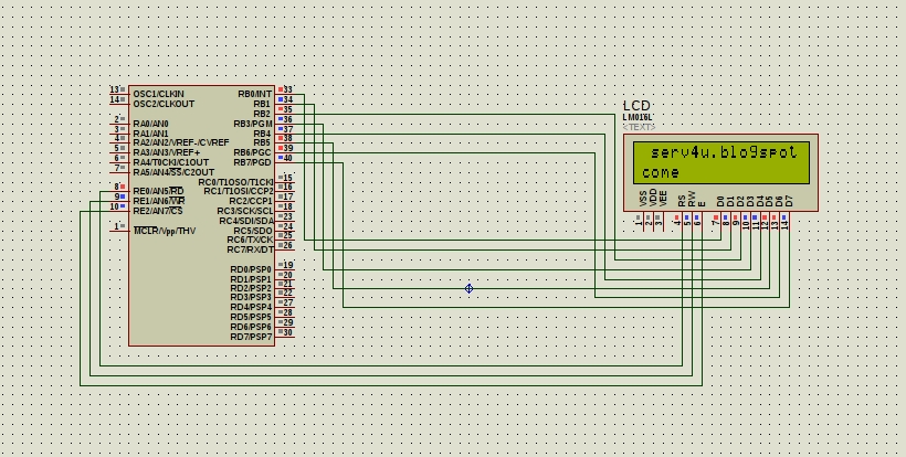 Interfacing LCD with PIC16F877A in MPLAB X - Services | Embedded