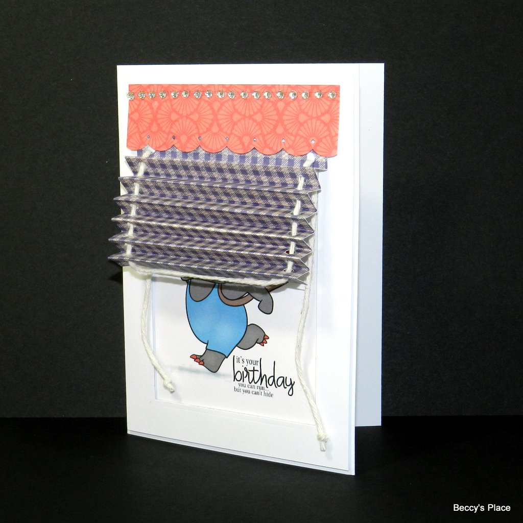 Beccy's Place Tutorial Blind Cards