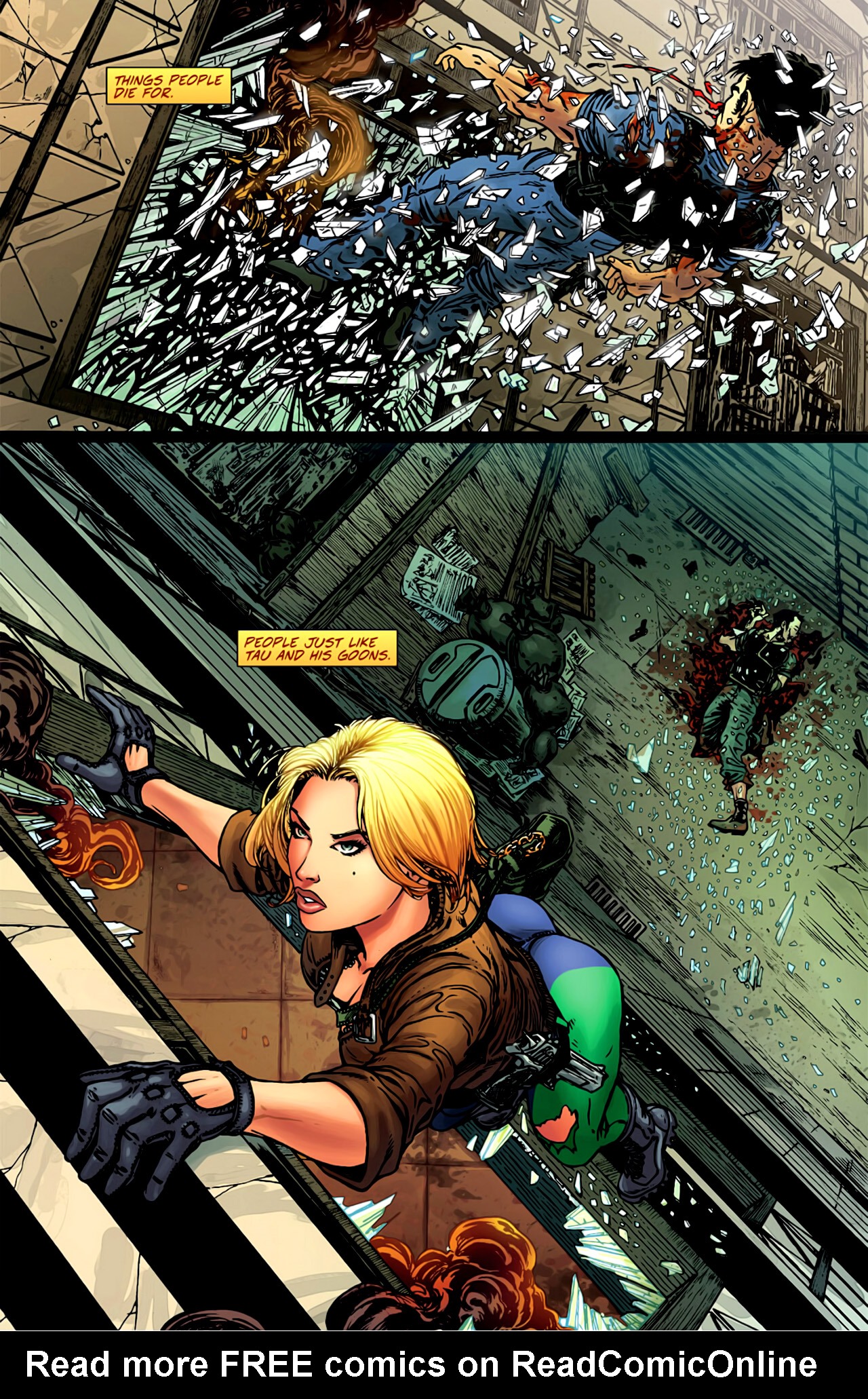 Read online Danger Girl and the Army of Darkness comic -  Issue #1 - 4