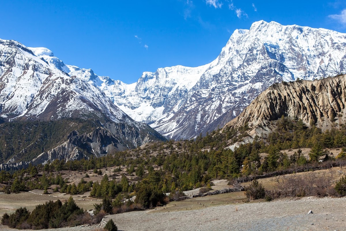 200км по красно-белым черточкам.. Around Annapurna. март-апрель 2017