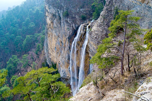 Водопад Учан-Су в Крыму