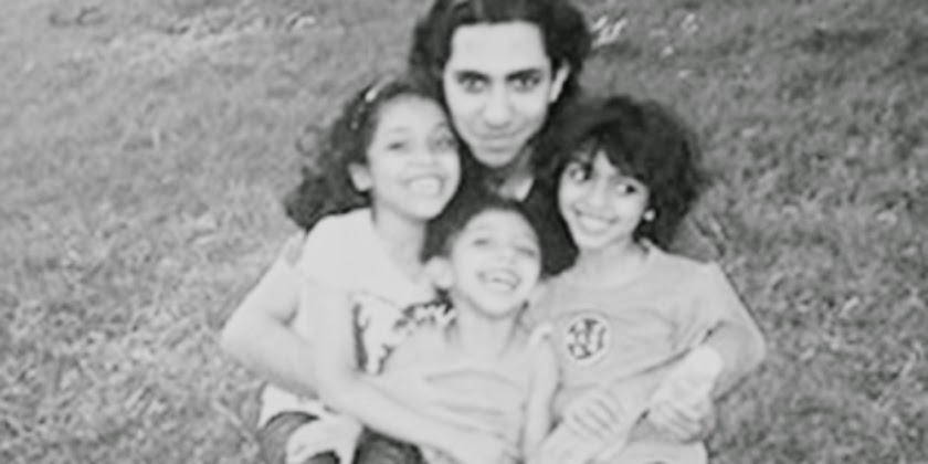 Raif Badawi and his children