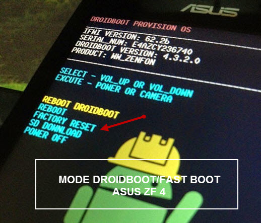 Cara mudah mengatasi Asus Zenfone 4 bootloop Mentok di logo ASUS