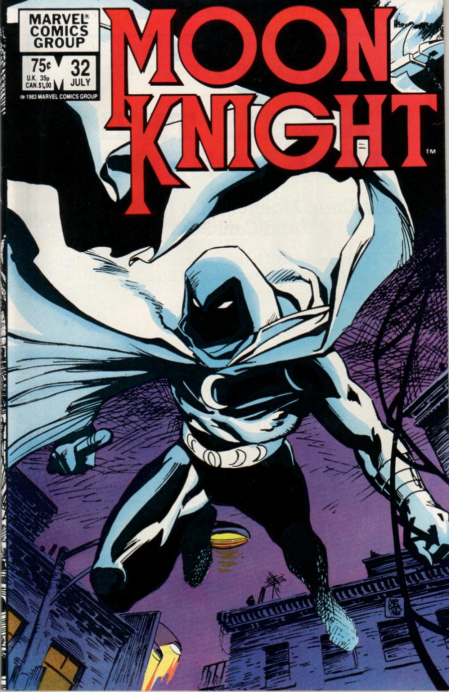 Read online Moon Knight (1980) comic -  Issue #32 - 1