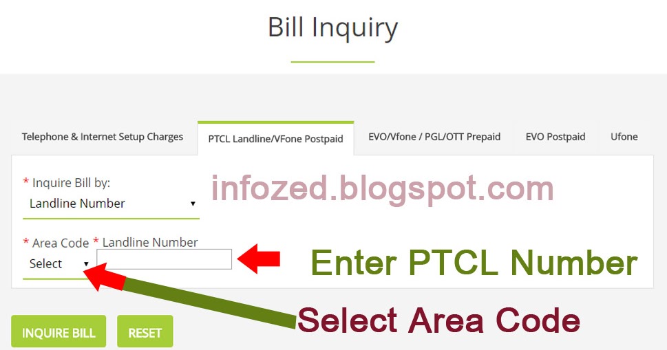 How to Check PTCL Landline Bill Online with Payment Date