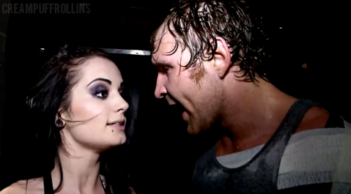 Wwe Content Unseen Video Of Dean Ambrose And Paige In The