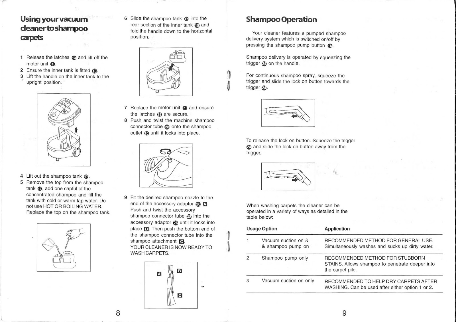 Goblin Instruction Manual 3in1 Multifunction Cleaner