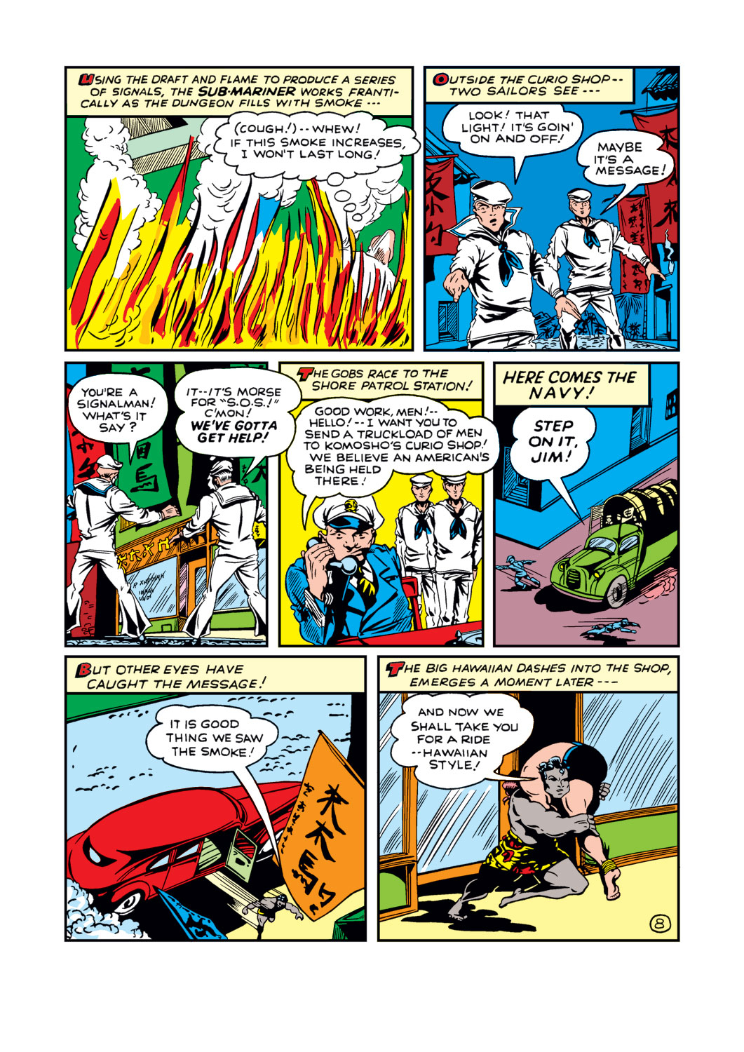 Read online The Human Torch (1940) comic -  Issue #6 - 53