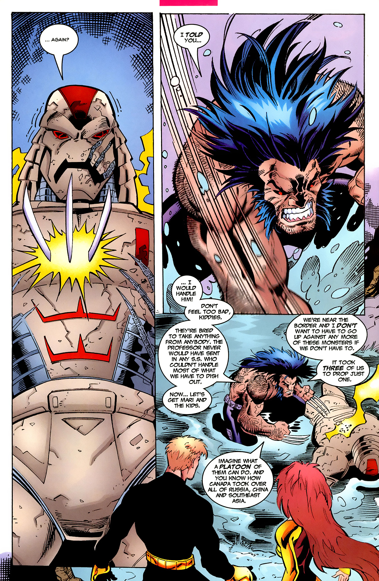 Read online Mutant X comic -  Issue #30 - 19