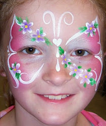 butterfly face painting paint designs easy tips flower adult flowers paintings cheek very simple everyone fun painted mask patterns