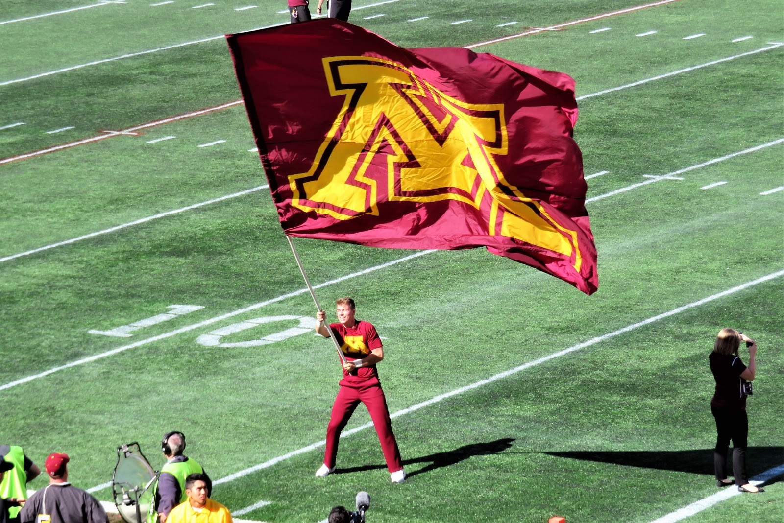 Todd Swank Tailgating Before Minnesota Golden Gophers Vs Maryland
