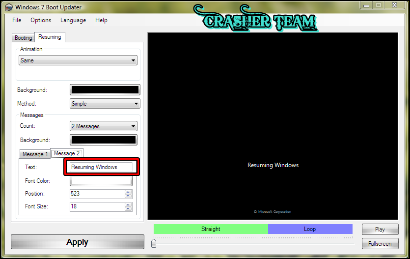 Tutorial Mengganti Boot Skin Windows 7 Crasher Team