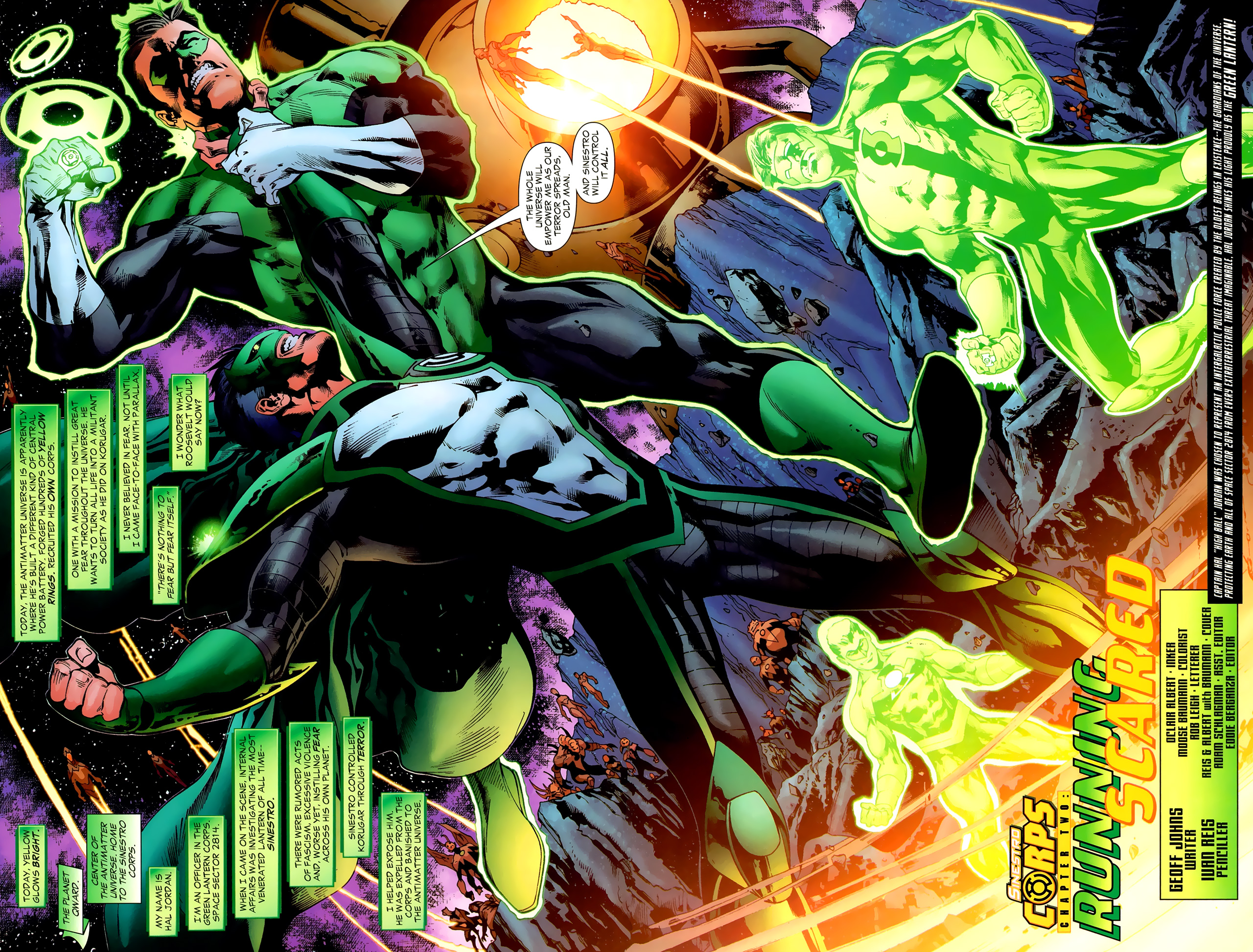 Read online Green Lantern (2005) comic -  Issue #22 - 3