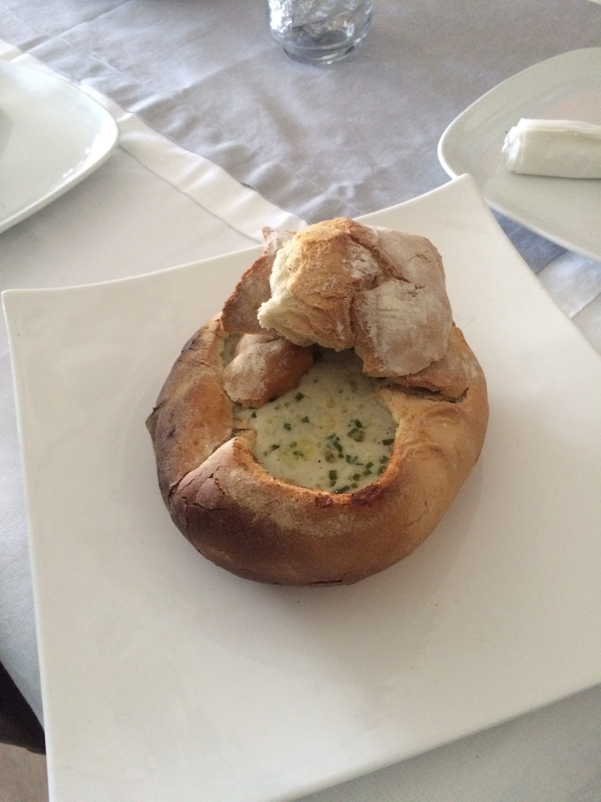 Paqui cocina para ti Fondue de queso en pan campesino
