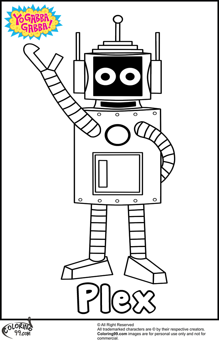 funny plex coloring pages to print