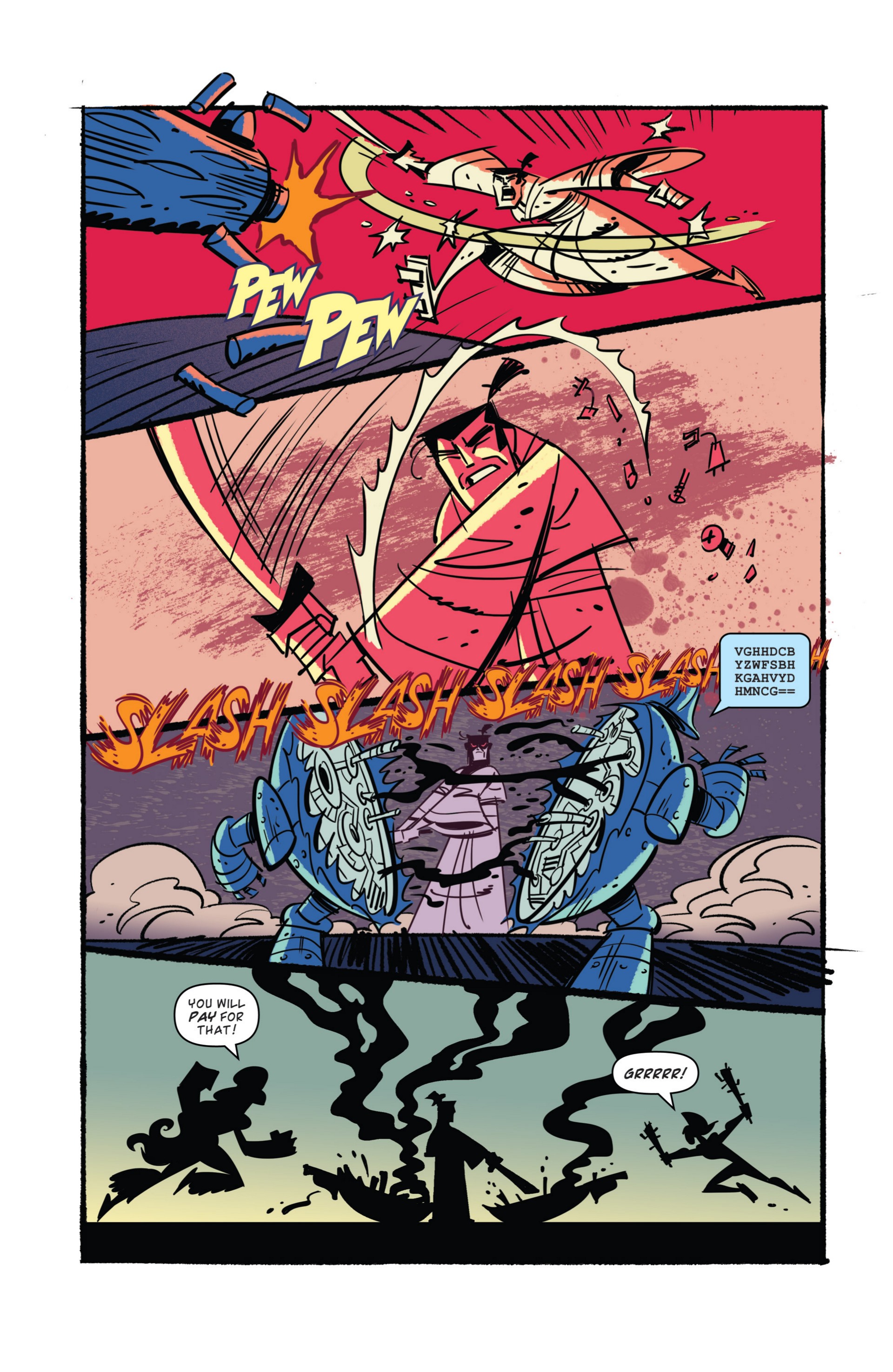 Read online Samurai Jack comic -  Issue #1 - 17