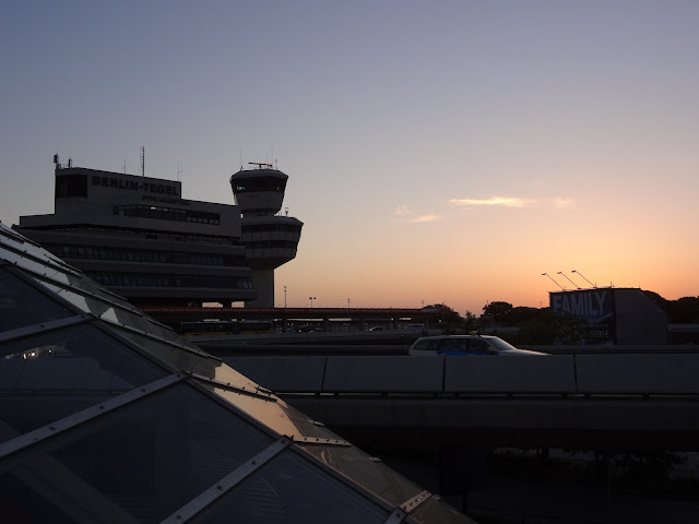 airport sunrise