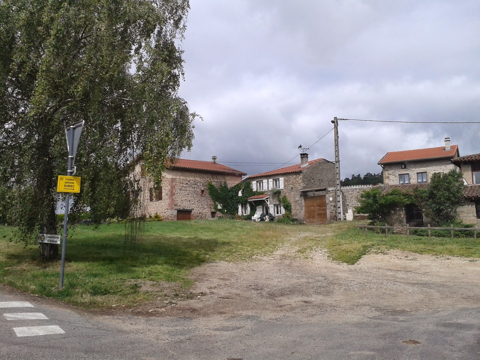 Autour du Crêt SainteAgathe SaintVictor sur Loire Rando de