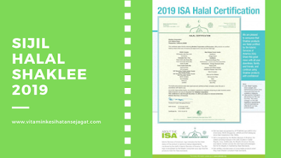sijil halal shaklee