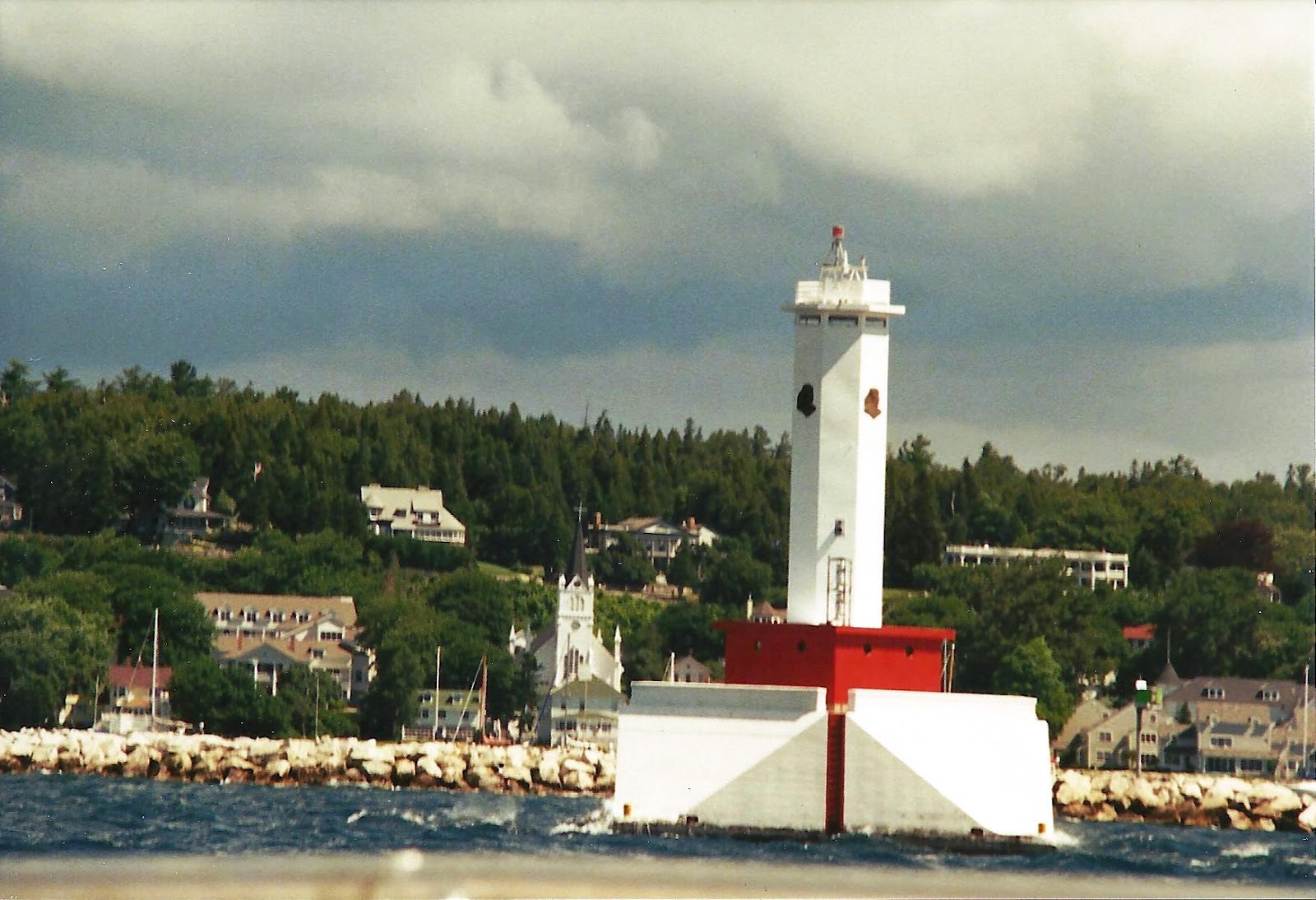 Al's Lighthouses Michigan Round Island Passage Lighthouse