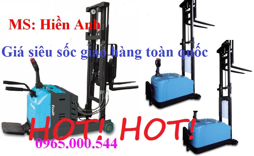 Xe nâng điện, xe nâng điện cao đứng lái giá gốc