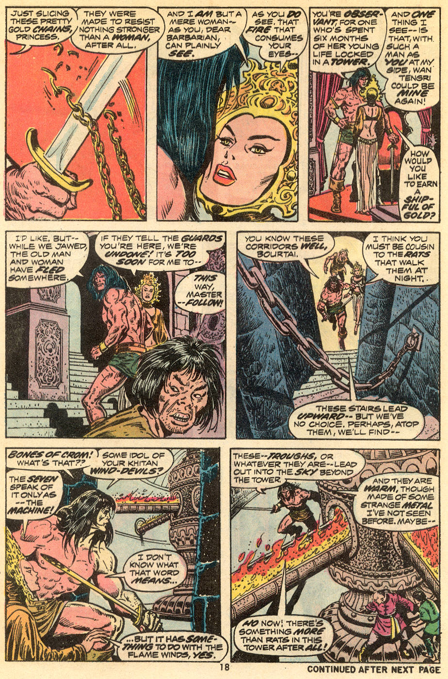 Read online Conan the Barbarian (1970) comic -  Issue #34 - 13