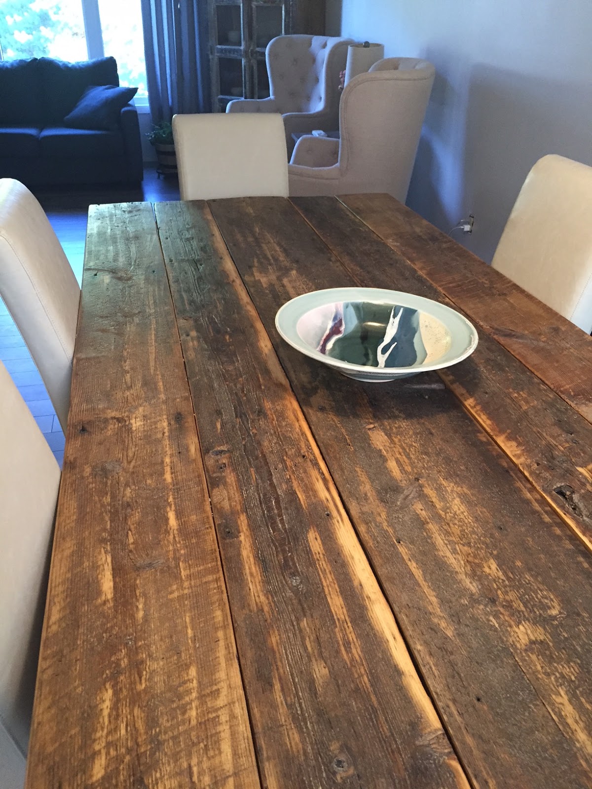Cooksleysfurniture Ca Harvest Table With Authentic Reclaimed Barn