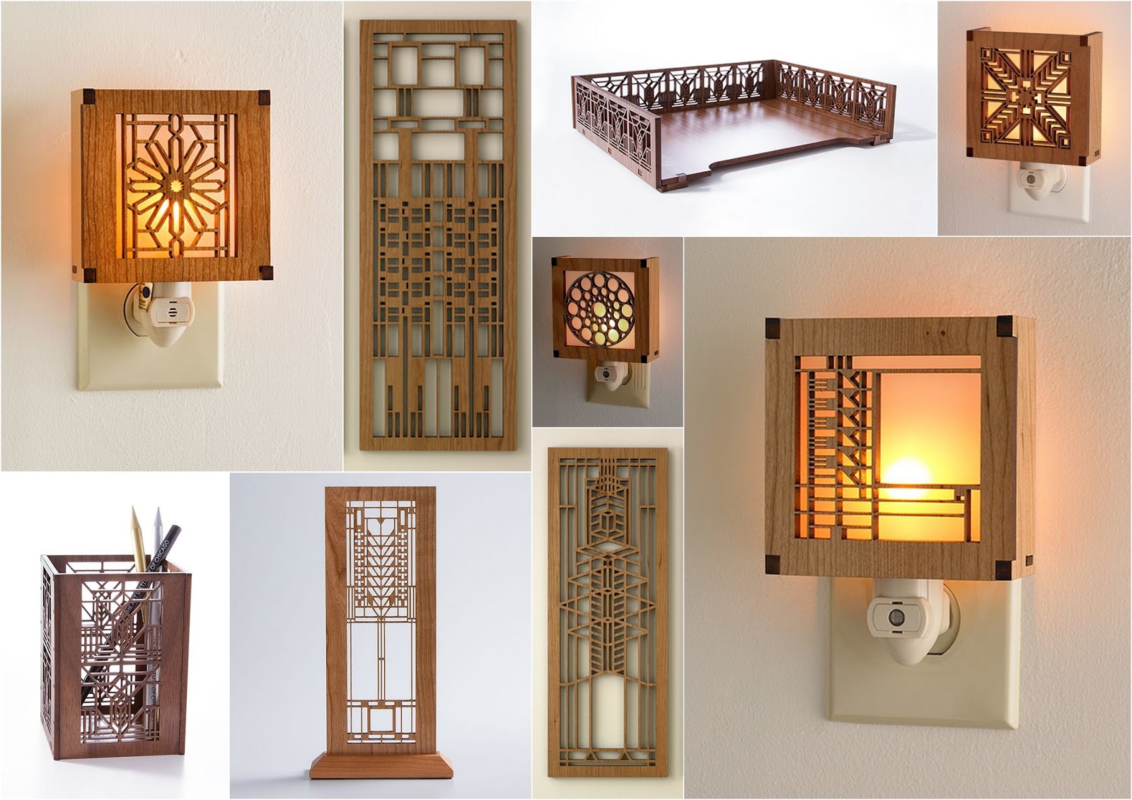 Artifacts How It S Made Laser Cut Frank Lloyd Wright Designs