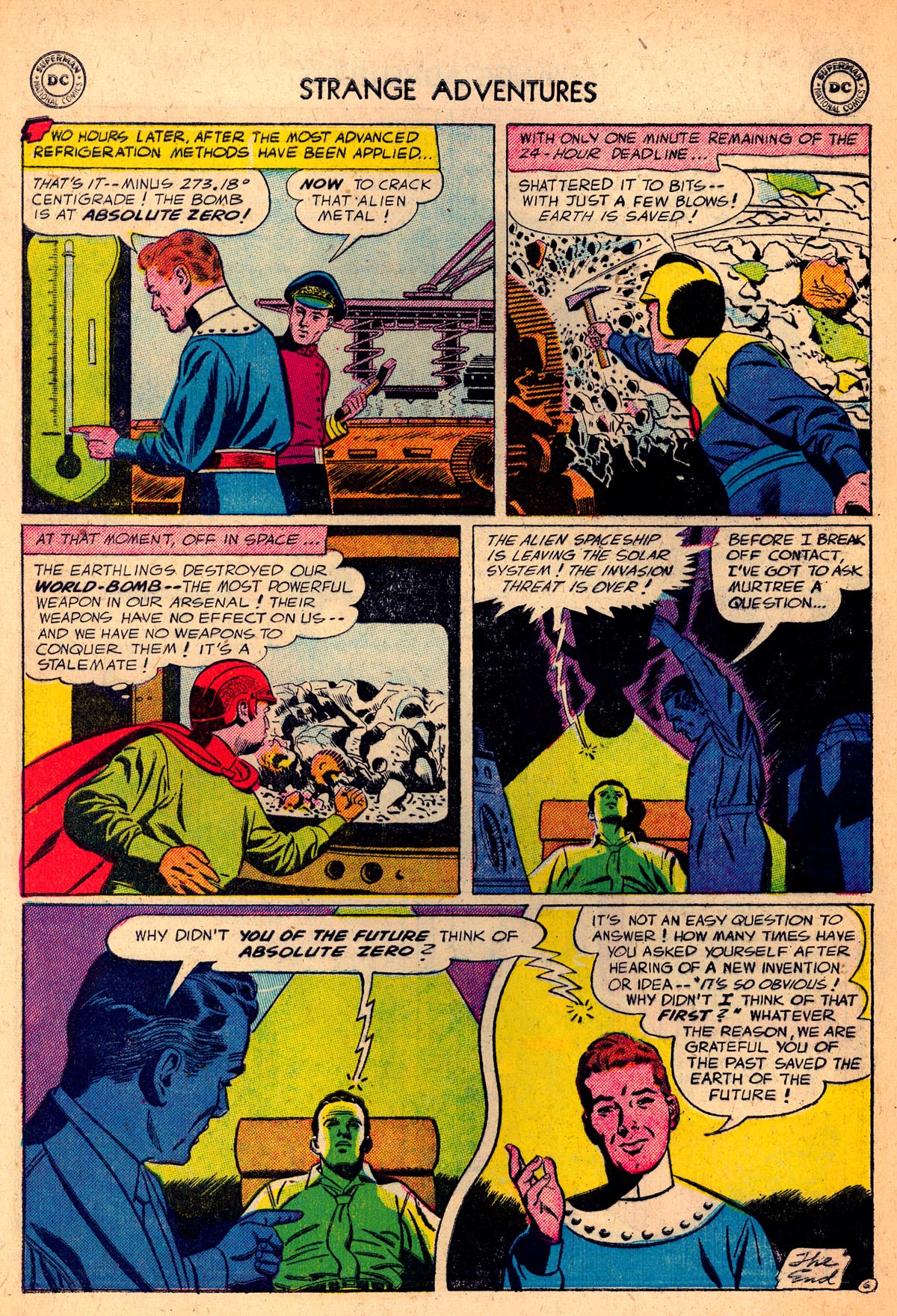 Read online Strange Adventures (1950) comic -  Issue #71 - 8