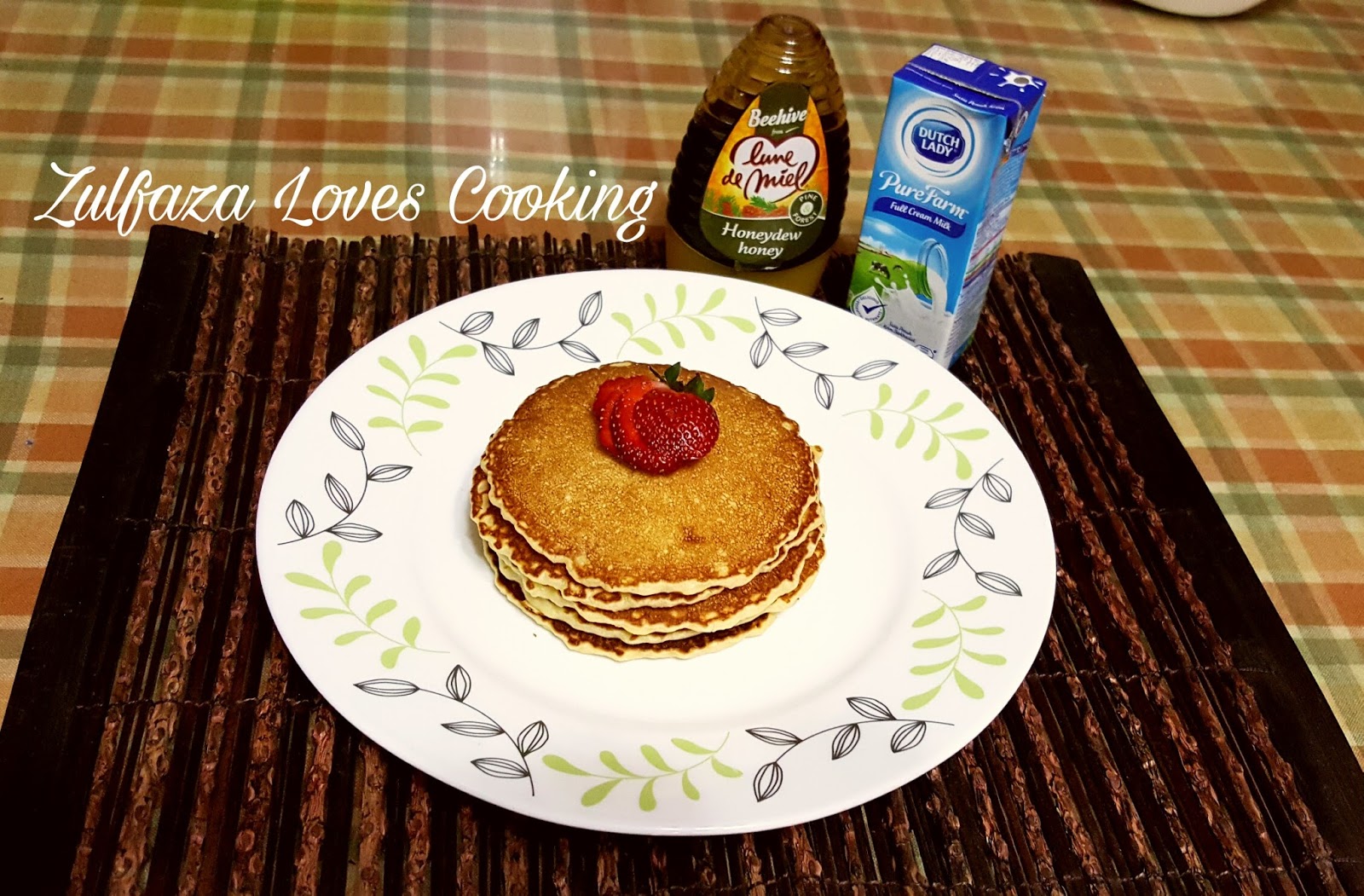 ZULFAZA LOVES COOKING BUTTERMILK PANCAKE, LEMBUT MENYELERAKAN
