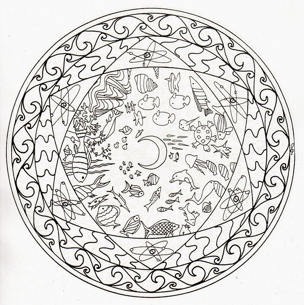 CIENTUAL: Mandalas para pintar