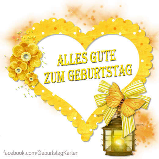 Herz Geburtstagsgrusskarte Geburtstagsgrusse Birthday Greeting