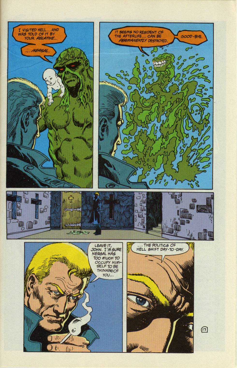 Read online Swamp Thing (1982) comic -  Issue #99 - 18