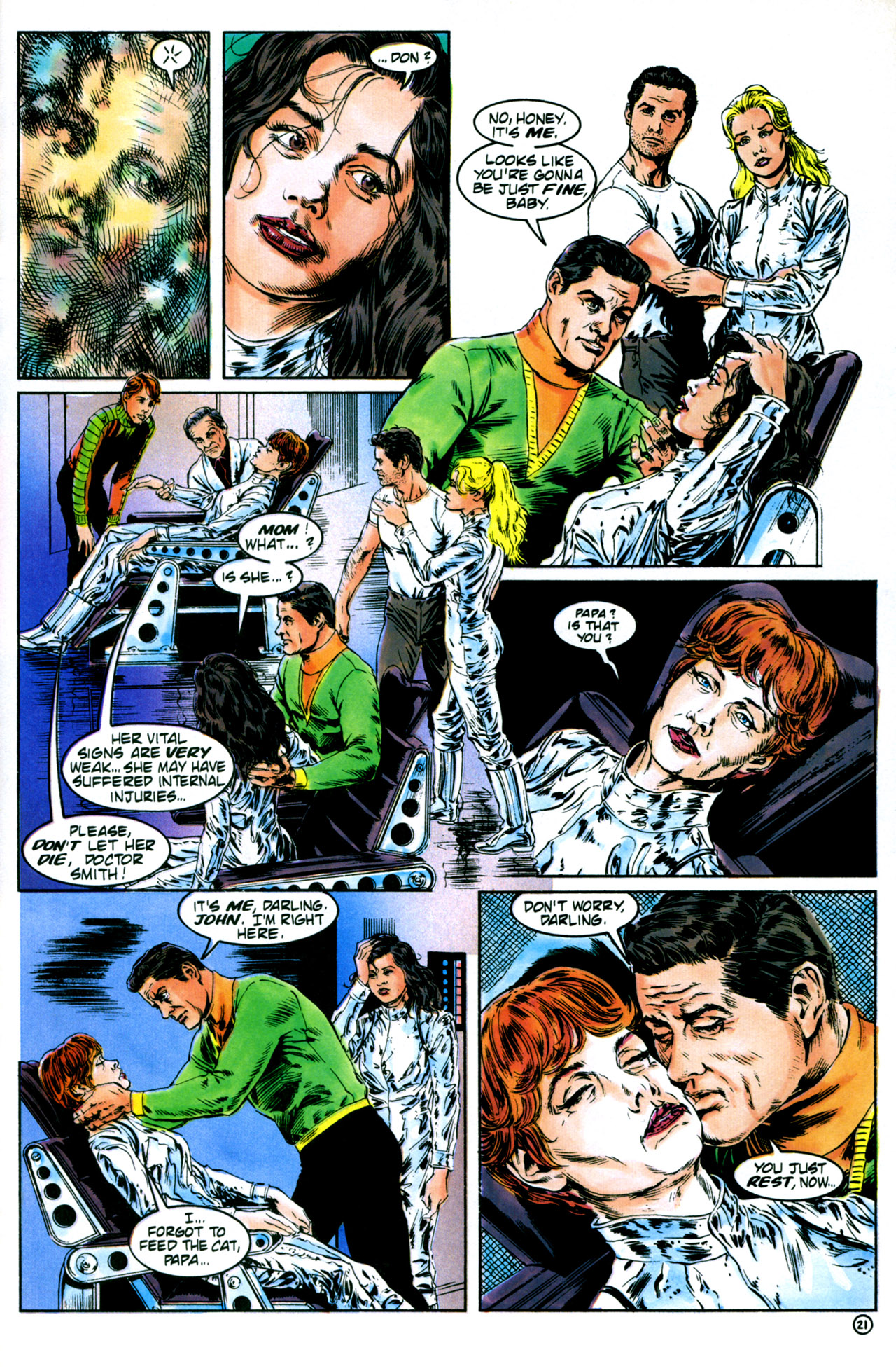 Read online Lost in Space (1991) comic -  Issue #3 - 32