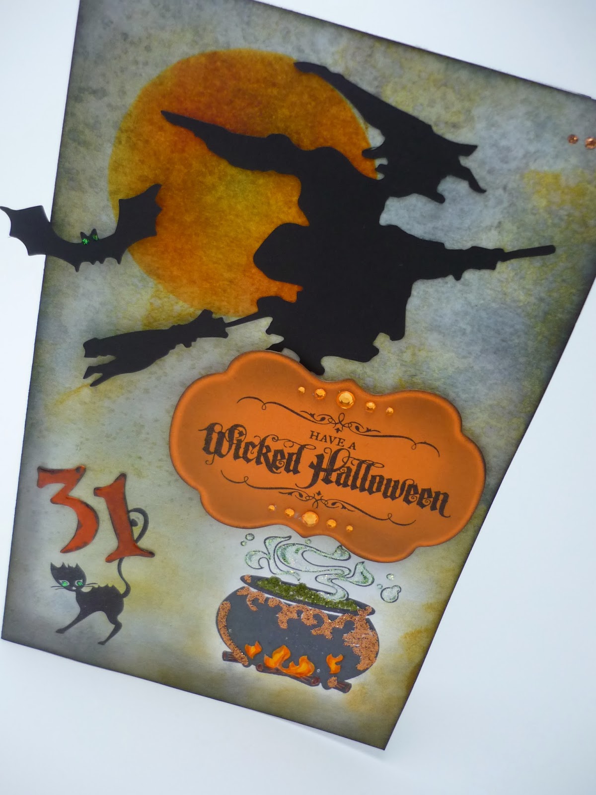 Jh designs: halloween card jh designs: Another Halloween Card