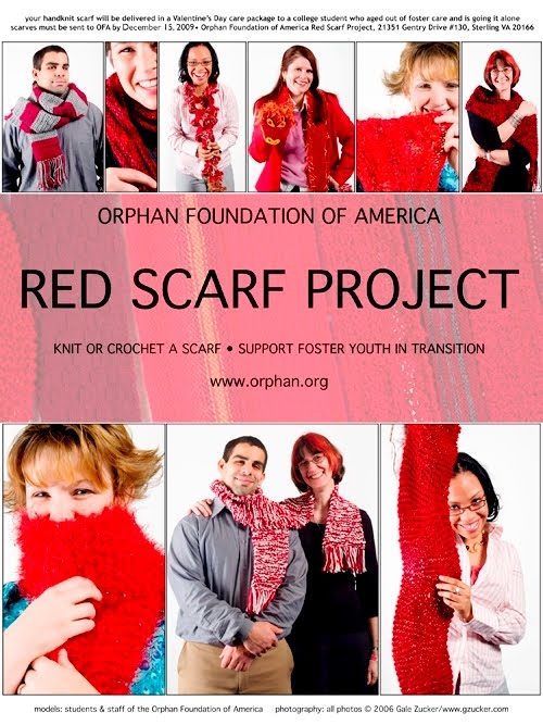L.A. Is My Beat Red Scarf Project