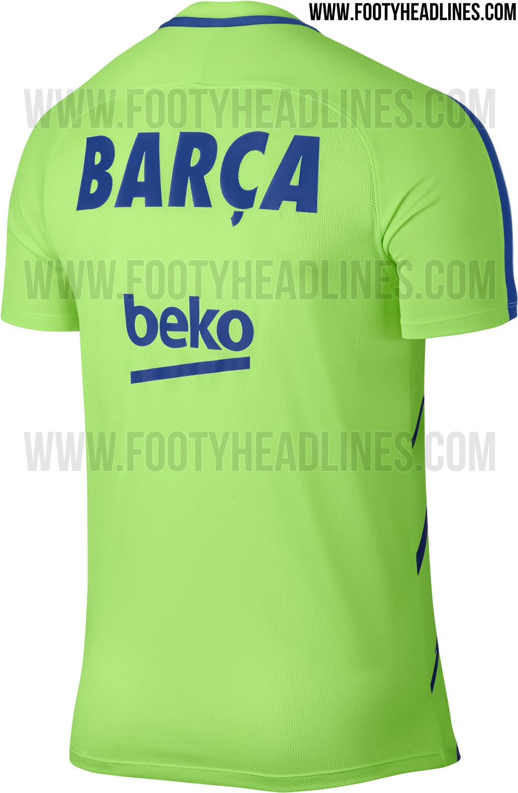 Ghost Green Barcelona 2017 Pre-Match and Training Kits Released - Footy