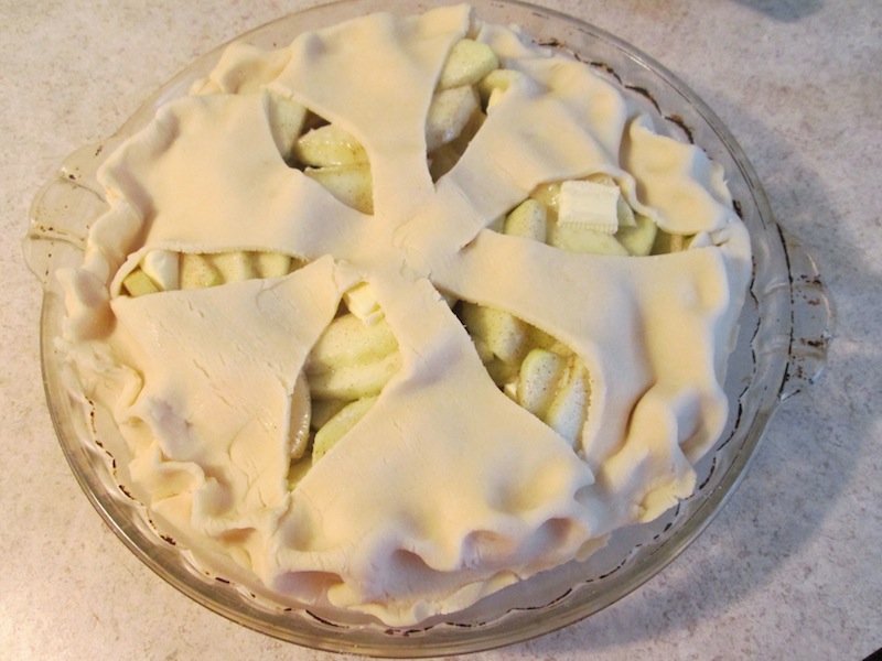 Food is for Savoring! Double Crust Apple Pie