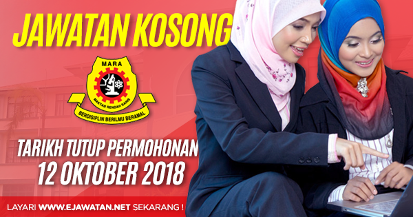 jawatan kosong mrsm mara 2018